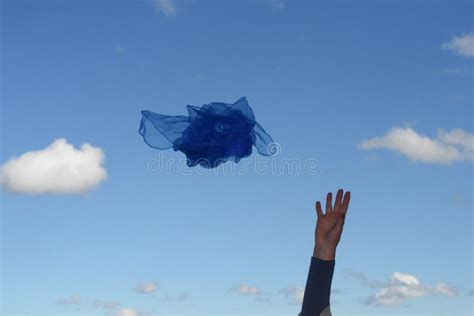 The Color Blue, Associated with Cold and Sadness Stock Photo - Image of ...