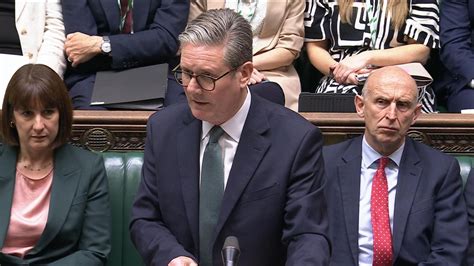 Prime Minister Keir Starmer Calls For An Immediate Ceasefire In Gaza