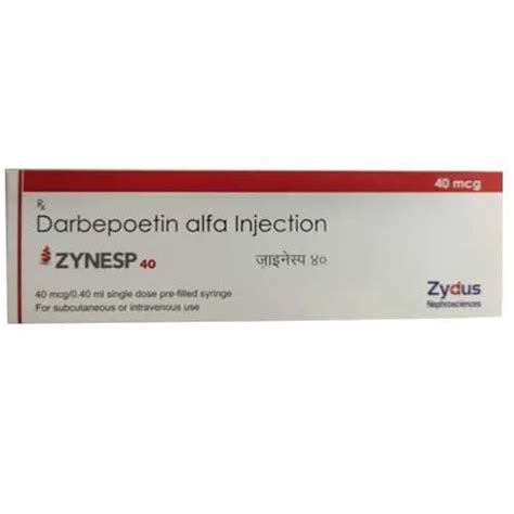 Liquid Darbepoetin Alfa Injection At Best Price In Kolkata Medwell