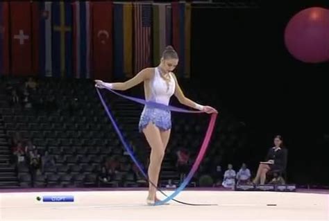 Evgenia Kanaeva Ribbon Video Rhythmic Gymnastics Training