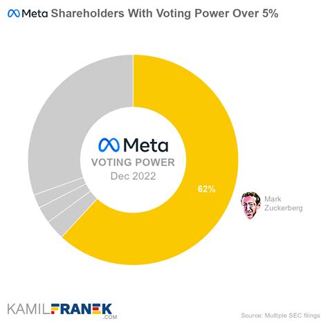 Who Owns Meta (Facebook): The Largest Shareholders Overview - KAMIL ...