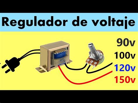 Como Hacer Un Regulador De Voltaje Con Transformador