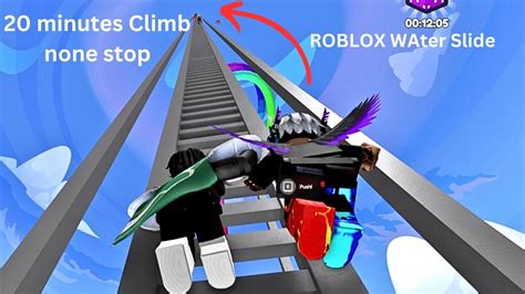 Biggest Water Slide In The World In Roblox Youtube