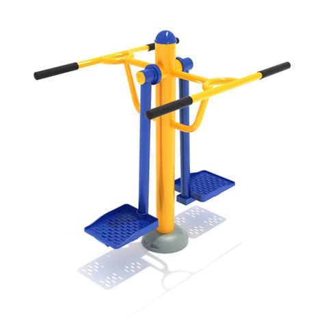 Double Station Pendulum Swing Outdoor Fitness Equipment Park Tables