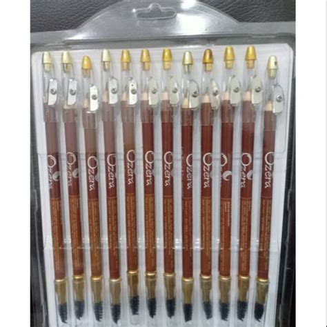 Jual Pensil Alis Ozera Warna Coklat Harga Satu Lusin Shopee Indonesia