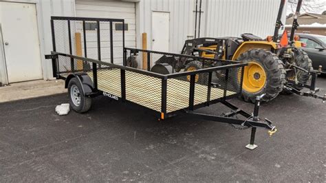 2021 Holmes 6x12 Mesh Side Utility Trailer Near Me Trailer Classifieds