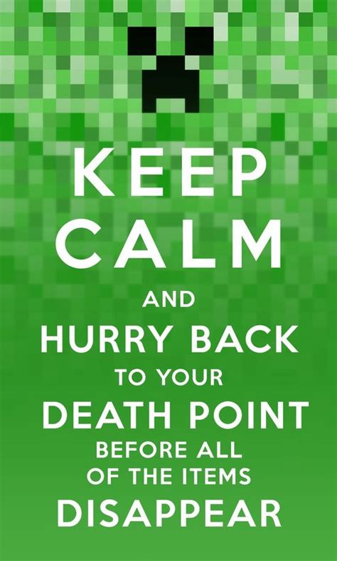 Keep Calm And Love Minecraft