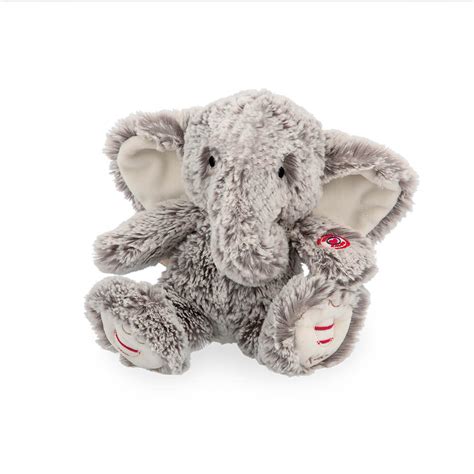 Peluche éléphant Gris prestige Noa 24 cm