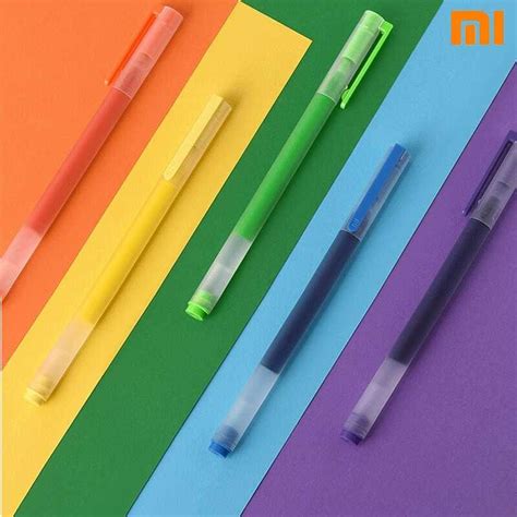 Jual Xiaomi Mi Jumbo Gel Ink Pen Pulpen Mm Pcs Warna