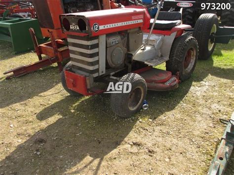 Used Massey Ferguson 12 Lawn Tractor Agdealer