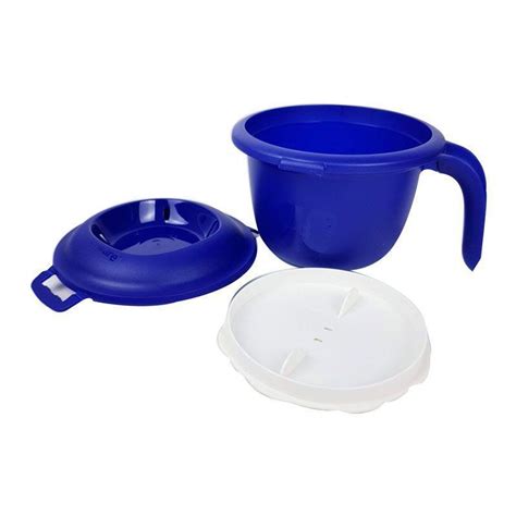 Tupperware Micro Arroz 550ml Azul Panela Arroz Para Microondas Pote