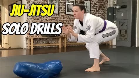 10 Solo Jiu Jitsu Drills For Beginners Youtube