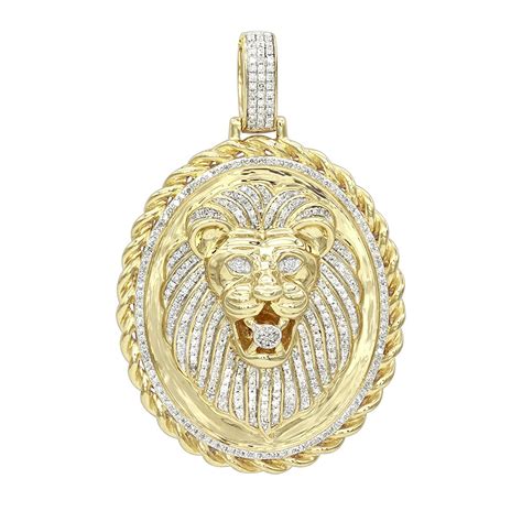 Men's Diamond Pendant 1ct in 14K Gold - Men's Diamond Pendants ...