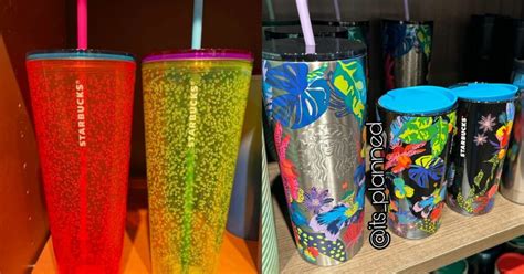 Starbucks' July 2023 Cup and Tumbler Collection Is Full of Bold Neon ...