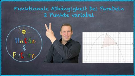 Funktionale Abh Ngigkeit Bei Parabeln Punkte Variabel Youtube