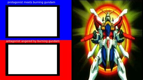 who sees burning gundam by Optimuspride1234 on DeviantArt