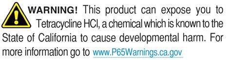 T Tetracycline Hydrochloride Grams