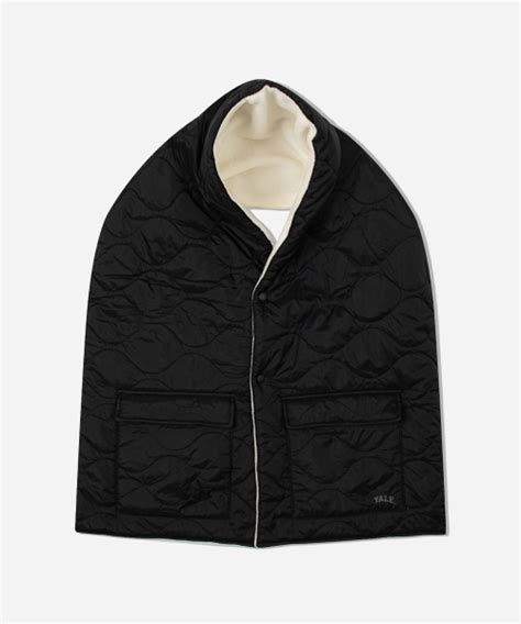 Musinsa Yale Onemile Wear Padded Pocket Cape Black Ivory