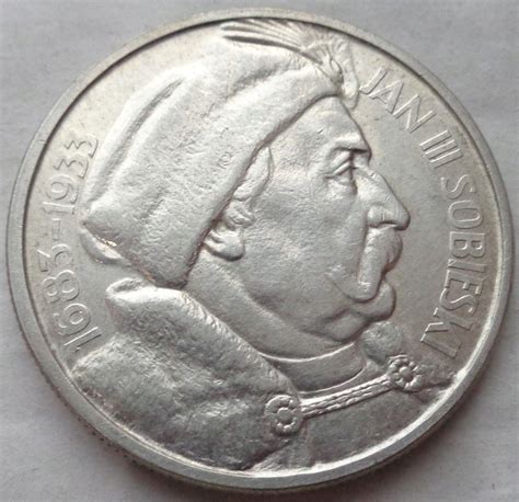 10 złotych JAN III SOBIESKI 1933 11514814540 Allegro pl