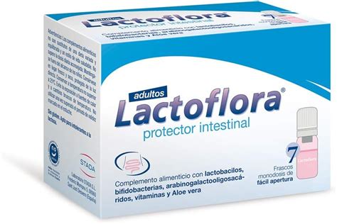 LACTOFLORA Protector Intestinal Adulto 7 Viales Amazon Co Uk Health