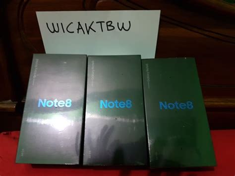 Jual Samsung Galaxy Note 8 RAM 6GB Memory Internal 64GB Original Segel