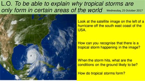 Aqa New Spec Tropical Storms Teaching Resources