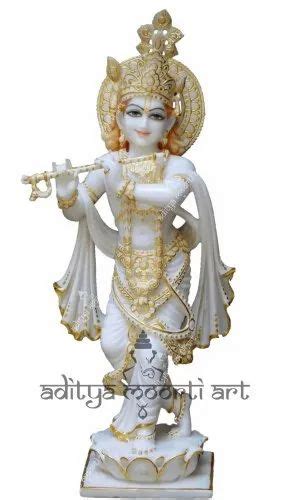 Traditional Hindu Krishna Marble Statue At Rs 200000 In Jaipur Id