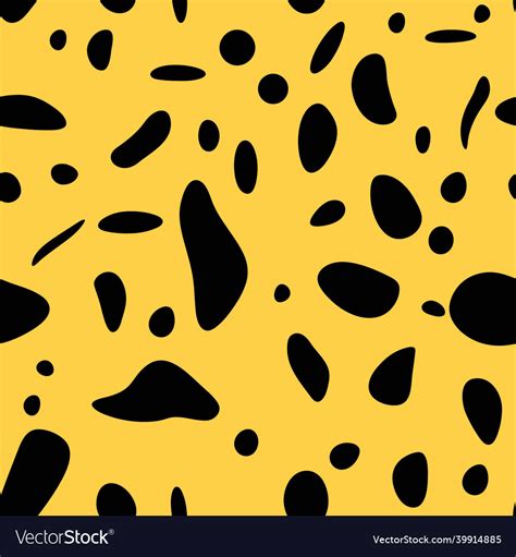 Seamless pattern of dark yellow background Vector Image