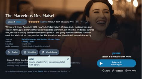 How To Use Amazon Watch Party