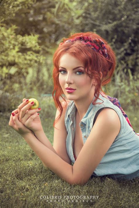 Apple By Yelena Zhuravleva 500px Beautiful Redhead Redhead Beauty