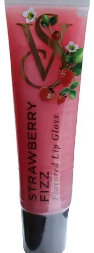 Victoria S Secret Lip Gloss Cor Rosa Strawberry Fizz Mercadolivre