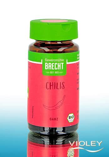 Gewürzmühle Brecht Organic Chili whole shaker 15 g