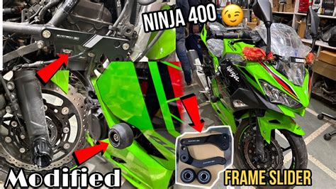 Ninja 400 Modified Ninja 400 Accessories Ninja Modification Youtube