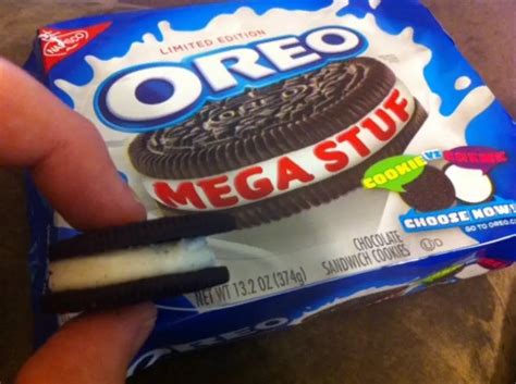 Double Stuf Not Enough? Try Mega Stuf Oreos