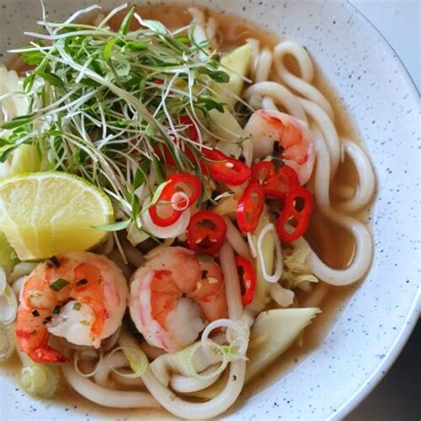 Udon Nudelsuppe Din Thaimad