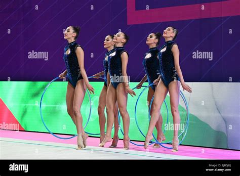 Rhythmic Gymnastics Group Hi Res Stock Photography And Images Alamy