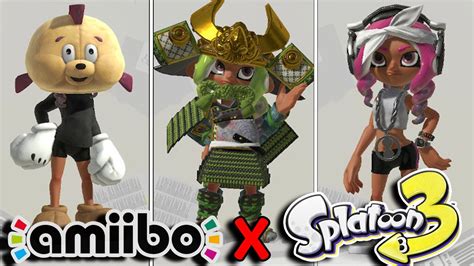 RÉcompense Et Équipement Des Amiibo Splatoon 3 Youtube