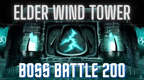 MK Mobile Elder Wind Tower Boss Battle 200 YouTube