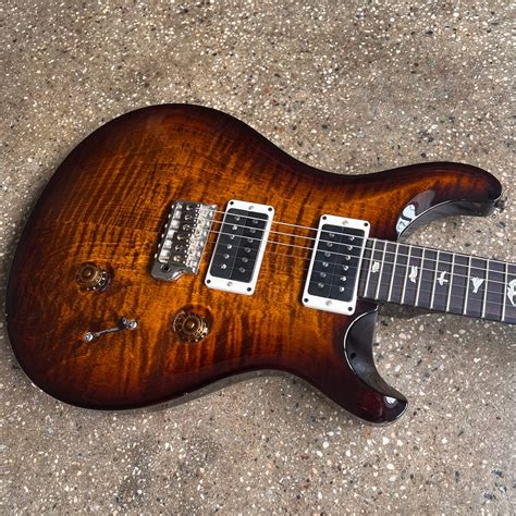 Prs Custom 24 2020 Black Gold Burst Tone Wolf