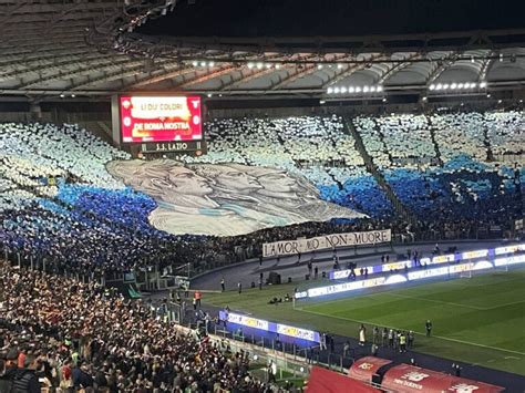 Roma Lazio Coreografia Curva Nord