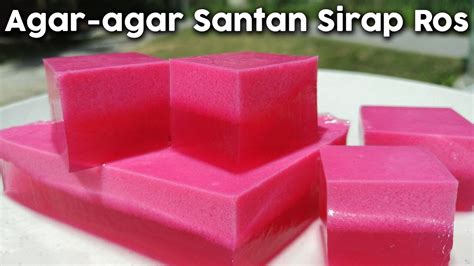 Cara Nak Buat Agar Agar Sirap Santan