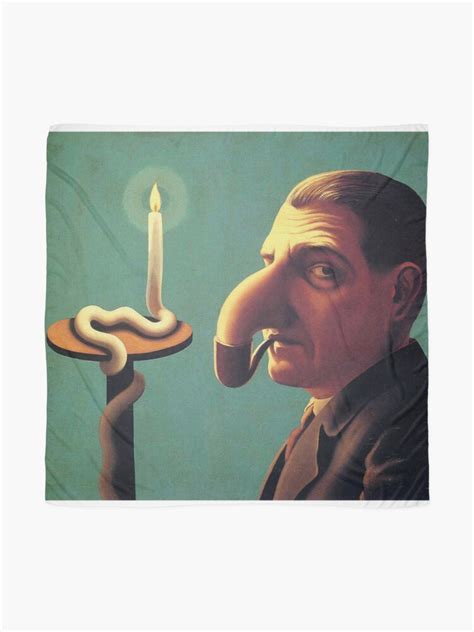 philosopher s lamp rené Magritte philosopher s lamp Scarf for Sale by