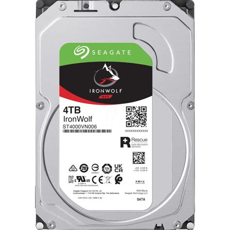 Disque Dur Interne Seagate Ironwolf To