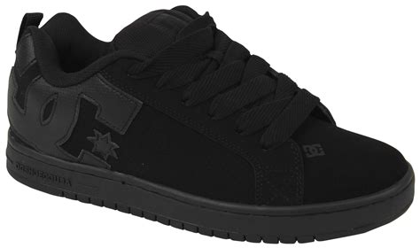 DC Court Graffik Shoe Classic Black Black Black