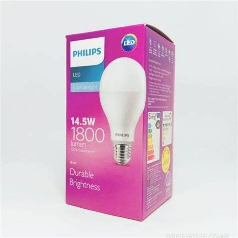 Lampu Philips Led Bulb 145w Putih 14w 14 Watt 14watt Lazada Indonesia