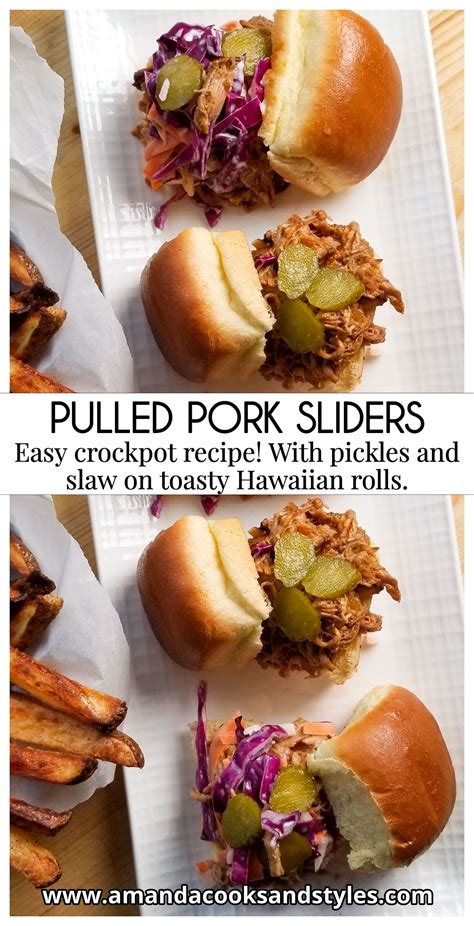 Crockpot Pulled Pork Sliders Artofit