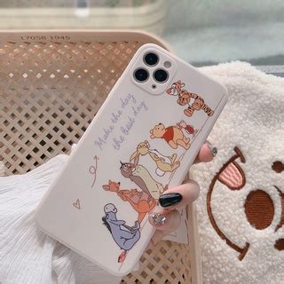 Capa Capinha Do Ursinho Pooh Para IPhone 11 Pro Max X Xr Xs Max 7 8