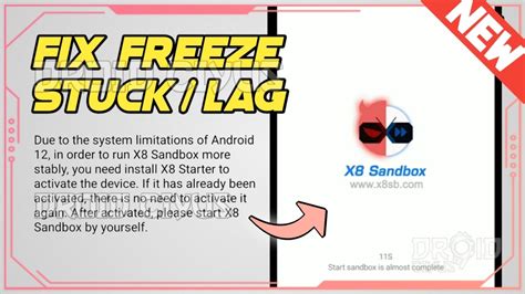 NEW CARA MENGATASI X8 SANDBOX STUCK MACET FREEZE LAG BLACK SCREEN