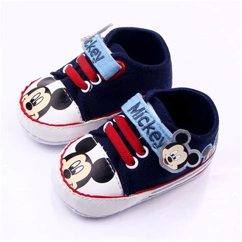 Mickey Girl Boy Baby Sneakers Good Quality Neonata Scarpe Non Slip Baby