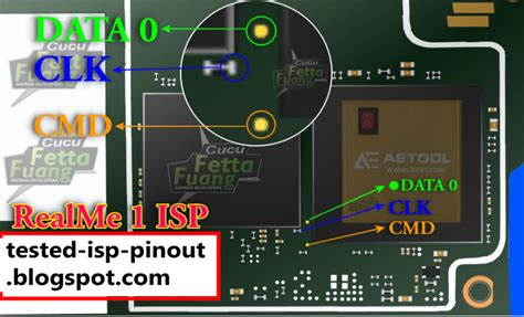 Realme 1 Cph1859 Emmc Isp Pinout Download For Flashing And Unlocking